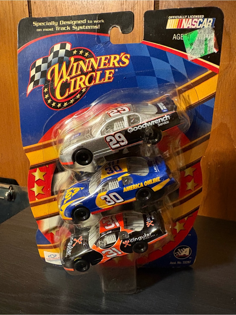 Winner's Circle Fast Packs 1:64 NASCAR Chevrolet Diecast 3-Car Set NIB